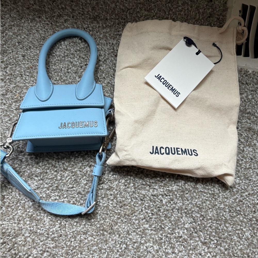 Jacquemus Light Blue Mini Bag